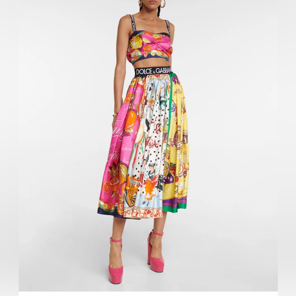 DG Inspired Skirt Set, Two Sizes Available